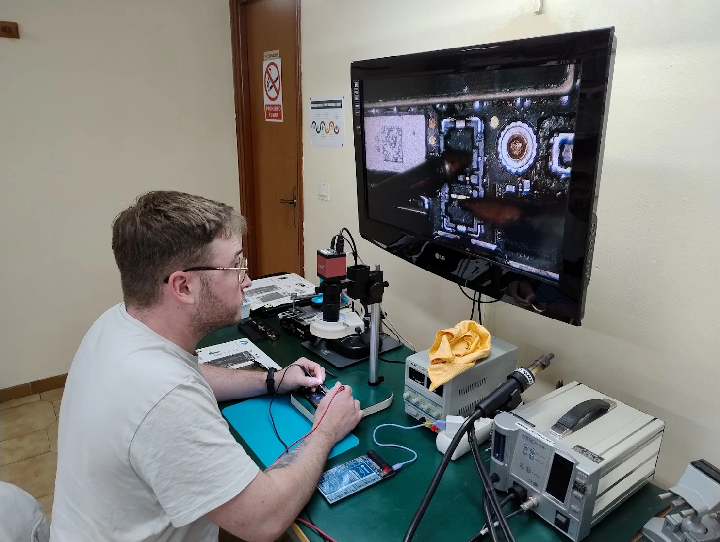 curso de reparación de moviles