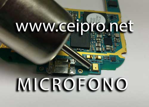 Prácticas de soldadura microfono en CEIPRO